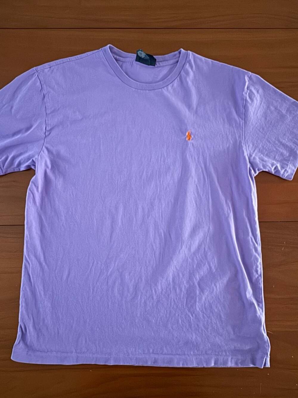 Polo by Ralph Lauren Purple Cotton T-Shirt Size M